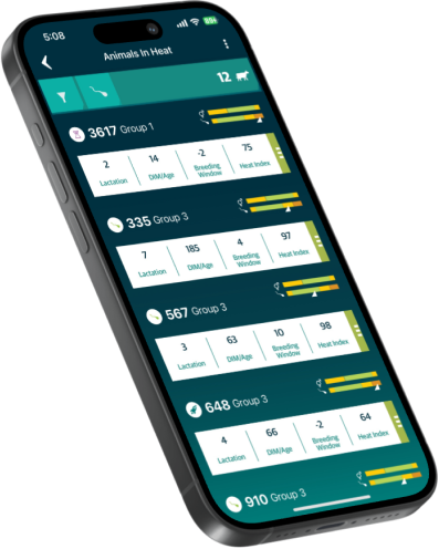 SenseHub Dairy's banner background displaying mobile view of SenseHub Dairy app and an image of farmer checking his phone