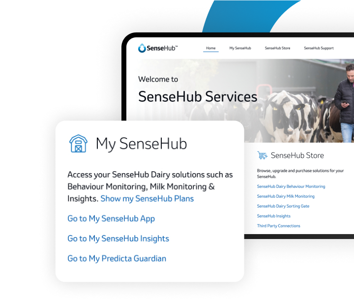 SenseHub Services banner background
